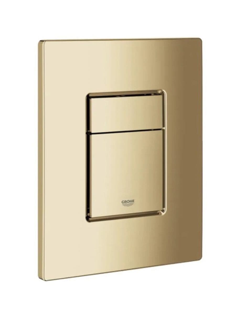 Система инсталляции для подвесного унитаза Grohe Rapid SL 38732GLO с прямоугольной кнопкой глянцевое золото, готовое решение 3 в 1 - миниатюра 6
