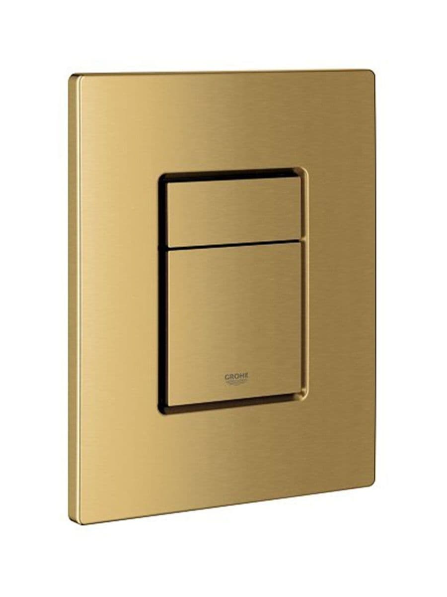 Система инсталляции для подвесного унитаза Grohe Rapid SL 38732GNO с прямоугольной кнопкой матовое золото, готовое решение 3 в 1 - миниатюра 6